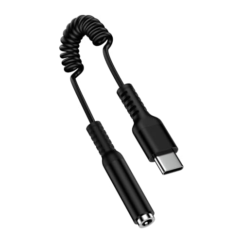 BIOONIS USB-C �� 3.5 mm �I�[�f�B�I�A�_�v�^ Type-C 3.5mm �C���z���ϊ��A�_�v�^�[ �R�C�����L�k���R �n�C���]�Ή� �ʘb/���ʒ��߃C���z���W���b�Nusb-c�C���z���ϊ��P�[�u�� 3.5mm �ϊ�iPhone17/16/15/