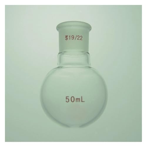 Ballon à fond rond col articulé 19/22 50 ml pour éliminer les tensions de verrerie