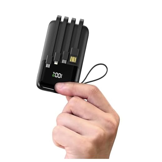 Power Bank, 22,5W 15000mAh Mini Powerbank, Ricarica Rapida PD QC3.0 USB C Caricatore Portatile Batteria (6 output & 3 input), Caricatore Portatile Porta per iPhone Samsung Huawei iPad Pro