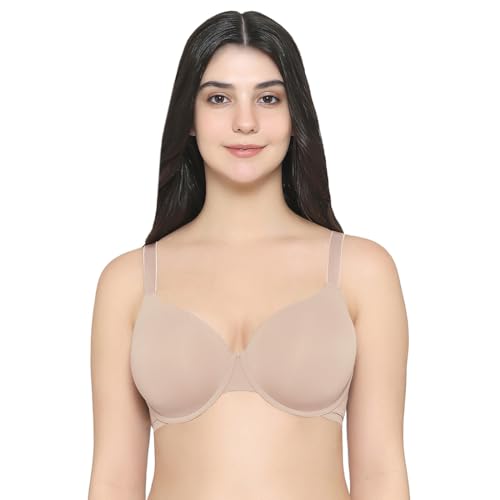 Image of Wacoal Women's Everyday Elegance|Padded|Wired|Full Cup|Everyday Wear|Smooth Finish|T-Shirt Bra