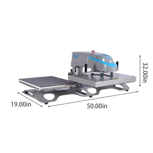 Prensa Térmica Neumática Dual 16x20 Pulgadas 2000W miniatura 5