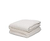 Calvin Klein Sonny Twin Duvet Cover Cream/ Navy