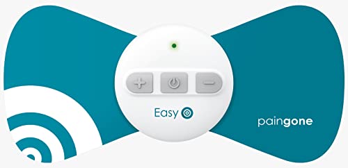 Paingone Easy - Wearable Effective Pain Relief | Wireless Tens Device For Back, Arms, Legs And Shoulder Pain | Portable Muscle Stimulator For Pain Management | Drug-Free Treatment #TOP1