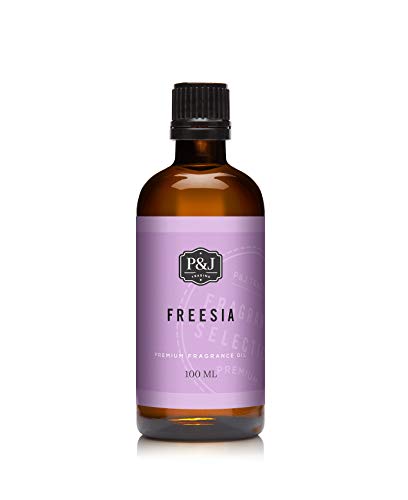 Image of P&J Trading Fragrance Oil | Freesia Oil 100ml - Candle Scents for Candle Making, Freshie Scents, Soap Making Supplies, Diffuser Oil Scents