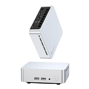 Getorli Mini PC Ryzen 5 3550H (Up to 3.7GHz), 16GB DDR4 512GB NVMe SSD Desk...