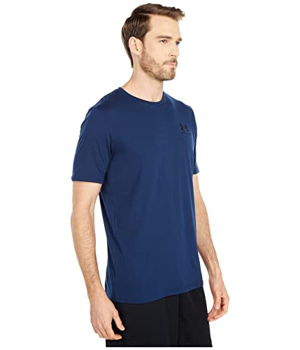 Image of Under Armour Men's Plain Loose Fit T-Shirt (1326799-408 Academy X-Small)