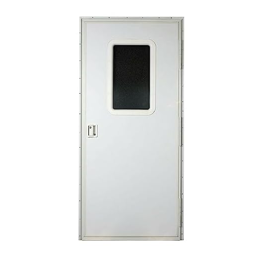 AP Products 015-217721 RV Square Entrance Door - 32" x 72", Polar White