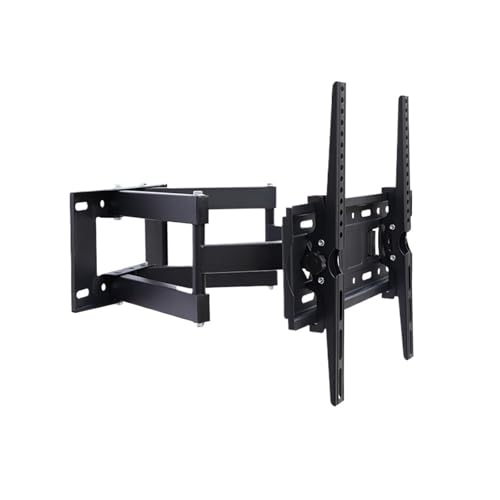 Support TV pivotant extensible et rotatif avec angle d'inclinaison réglable