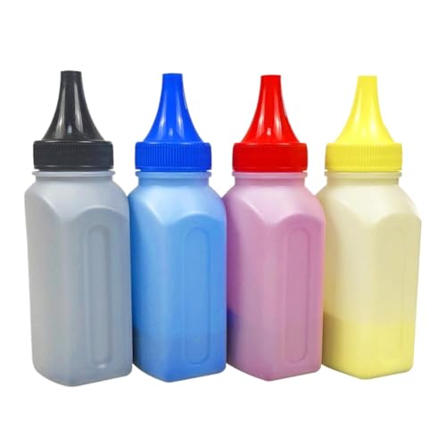 ForgeCore Chip de Resto de Cartucho de tóner y Polvo de tóner compatibles con CLP 300 CLP 300 2160 3160 CLX2160 CLX3160 CLP300A(4 Color Toner)