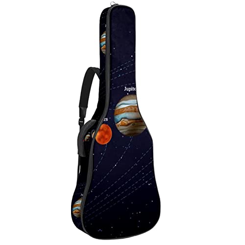 Housse pour guitare acoustique – Motif flamant rose et fleurs bleues – 1 cm d’épaisseur – Étanche – 101,6 cm – 104,1 cm… - Les Beatles, Paul McCartney, John Lennon, RIngo Starr, George Harrison Housse pour guitare acoustique - Motif flamant rose et fleurs bleues - 1 cm d'épaisseur - Étanche - 101,6 cm - 104,1 cm…