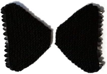 Scale Mail Epaulettes in Knitted Dragonhide Armor - Black Knight
