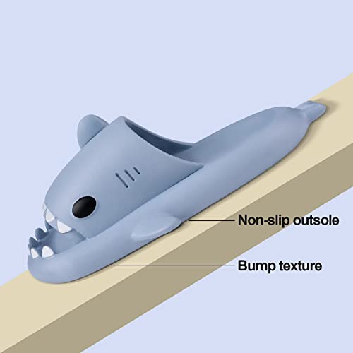 Vertvie Ciabatte unisex da bagno da uomo Shark