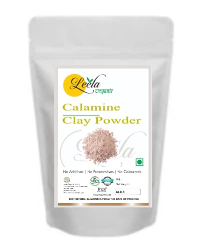 SparshLeela Calamine Clay Powder Face Pack |100 gm, Whitish Pink) | Treat Itching & Skin Irritation