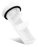 WH11X34741 Washer Drain Pump Filter Fit for GE Washer, Replace WH23X10029 WH23X10027 4977949 AP7205454 AH2340052, Washing Machine Drain Pump Filter