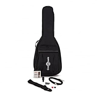 Gear4music Kit guitare électro-acoustique à dos rond avec ampli Bleu - Les Beatles, Paul McCartney, John Lennon, RIngo Starr, George Harrison Gear4music Kit guitare électro-acoustique à dos rond avec ampli Bleu – Image 7