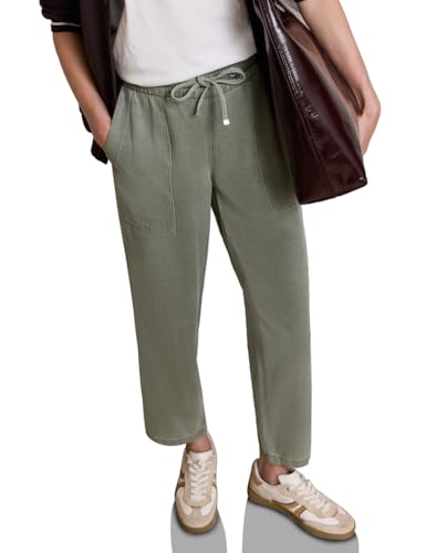 Pantalon coupe droite Street One Studio Sea Spray Green en taille 36