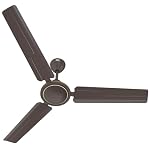Havells REO Vaayu 1200mm ES Ceiling Fan | High Speed, High Air Delivery | Strong & Powerful, Air Delivery: 220CMM| RPM: 370| 2 Year Warranty | (Pack of 1, Smoke Brown)