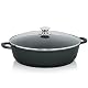 Kela Servierpfanne 36 cm mit Induktion und Deckel aus Aluguss