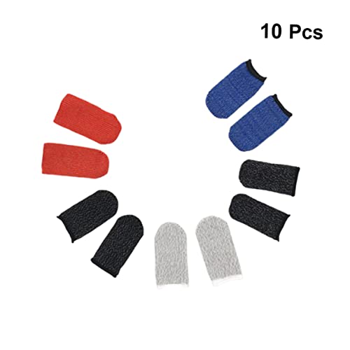 Hemobllo 30 Peças Manga De Dedo Para Tela De Toque Manga De Dedo Para Jogos Manga De Dedo Móvel Mang