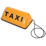 🚖Taxi-Dach-Leuchtschild & sonnengeschütztes Design, Dachlicht passt für alle Arten von Fahrzeugen mit 12-V-Betriebsspannung.