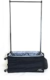 Closet Trolley Dance Bag with Garment Rack - BLACK DANCE DUFFEL