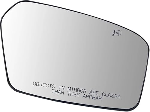 Lentille de rétroviseur chauffant droit Fusion 2006 à 2010 verre anti-buée