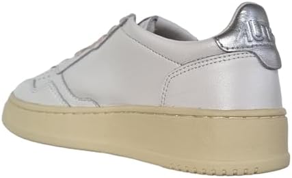 Amazon.com | Autry Sneakers Shoes, White and Silver, 8.5 AU