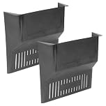 Heavy Duty Drain Cover for Outdoor Drains – Universal Fit, UV-Stabilised Plastic Grate Guard, Stops Leaves & Debris, Weather-Resistant, 30x30cm Easy Install Drain Protection (2 Pack)