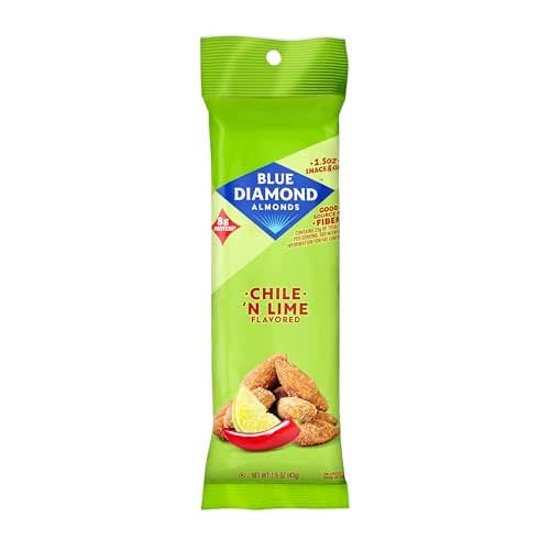 Blue Diamond Almonds, Single Serving Chile N Lime Tangy Flavored