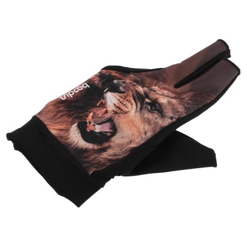 Happyyami Finger Snooker Handschuh Atmungsaktive rutschfeste Billiard-Handschuhe Für Damen Und Herren Dünn Und Für Präzise Schüsse Im Pool-Club