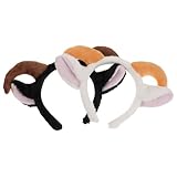 Un style irrésistible : ce serre-tête oreilles d'agneau en fourrure blanche et noire apporte une touche d'originalité à vos cosplays. idéal pour les oreilles de chèvre, il crée également de réalistes oreilles de mouton pour les fêtes de noël. serre-tête oreilles d'agneau pour cosplay