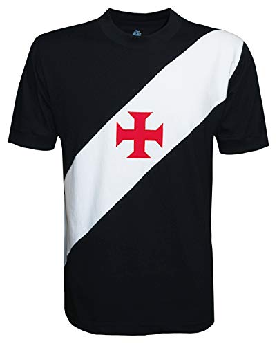 Camisa Vasco 1898 Liga Retrô Preta GG