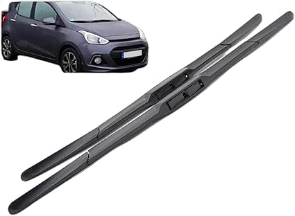 Essuie-Glace Hyundai I10 MK2 Balai Avant de Voiture 2014 2015 2016 Kit Lames de Rechange