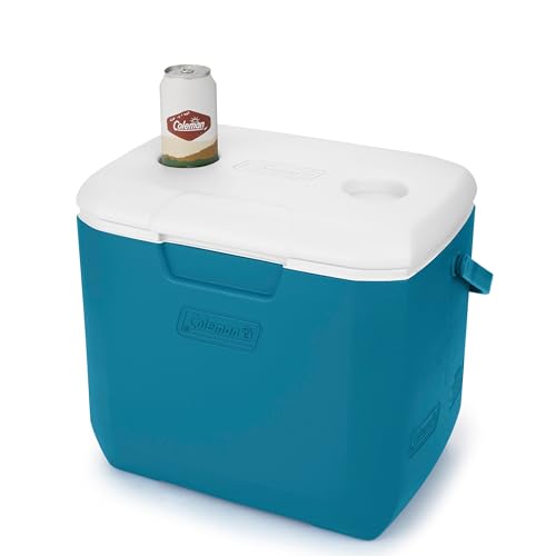 Coleman Chiller 30qt Insulated Portable Cooler with Ice Retention & Large Carry Handle, Made in USA, Great for Camping, Tailgating, Parties, Sports, Concerts & More by Coleman - Image 3