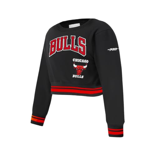 Image of Pro Standard Big Girls NBA Retro Classics Fleece Crewneck Sweatshirt