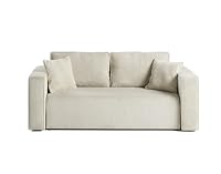 Bestmobilier Topaze - canapé Droit 2 Places - en Velours côtelé