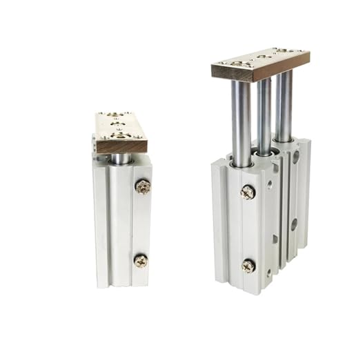 Cylindre compact MGPM20 résistant aux charges axiales pour stopper les déviations - 3