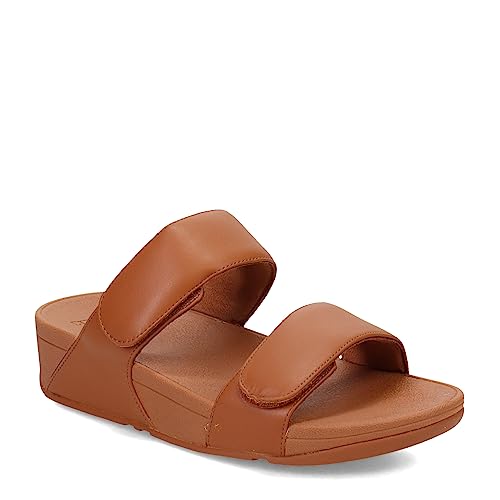 FitFlop Women's LULU Adjustable Leather Slides