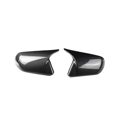 Coques de rétroviseurs style klaxon aérodynamiques en forme de corne pointue