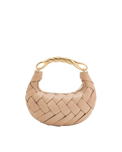 JW PEI Bolsa Orla Weave, Amêndoa