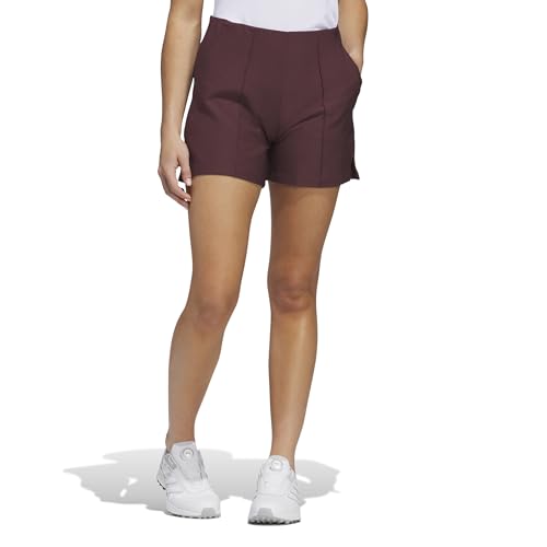 adidas Women's Ultimate365 Pintuck 5-inch Pull on Short