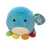 Squishmallows 5' Jerrika The Octopus - Officially Licensed Kellytoy Plush - Collectible Soft & Squishy Stuffed Animal Toy - Add to Your Squad - Gift for Kids, Girls & Boys 5 Inches