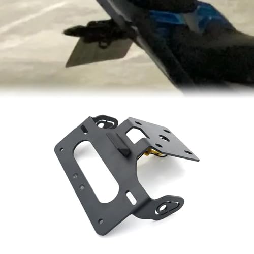 Plaque support immatriculation moto YZF R15 pour supprimer le garde-boue arrière encombrant - 2