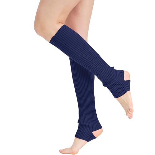 Image of Nanxson Knit Ribbed LegWarmer Women Knit Calf Accessories Leg Sleeves | Solid Neon Boot Socks,Y2K 80s Women's Lolita LegWarmer,Sports Party Yoga Dance Accessories,Winter Ankle Heap Kawaii Sock