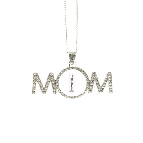 Collier maman avec inscription poétique pour grand-mère