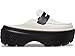 Crocs Unisex Stomp Loafers Linen Black Men 6 Women 8 Medium