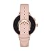 Kate Spade New York Women's Gen 4 Scallop 2 HR Heart Rate Leather Touchscreen Smart Watch, Color: Rose Gold, Blush (Model: KST2009)