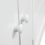 Merax Hochbett 90x200cm, Kinderbett Etagenbett mit Sicherheitsleiter, Rausfallschutz & Lattenrost, Hausbett mit Dach & Fenster, Platzsparendes Stockbett Jugendhochbett, Unterhaltungsbereich, Weiß