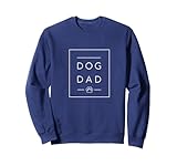 Rescue Dog Dad Sweater, Dog Lover Paw Print Sweatshirt