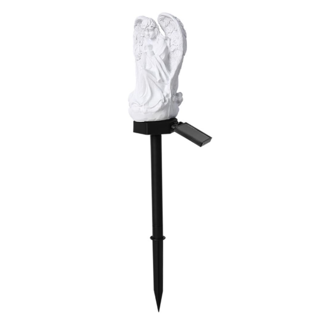Lumière d'ange solaire extérieur en résine : une idée cadeau lumineuse et étanche pour le jardin